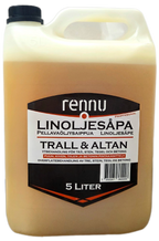 Rennu Linoljesåpa  – Naturell 5 liter