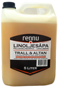 Rennu Linoljesåpa  – Naturell 5 liter