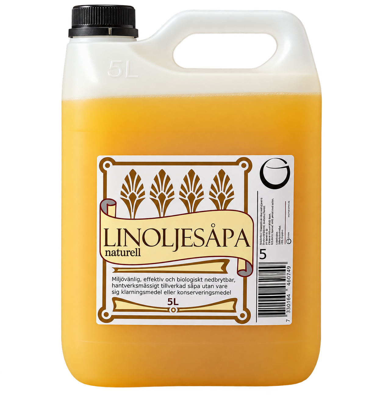 Linoljesåpa Naturell 5L