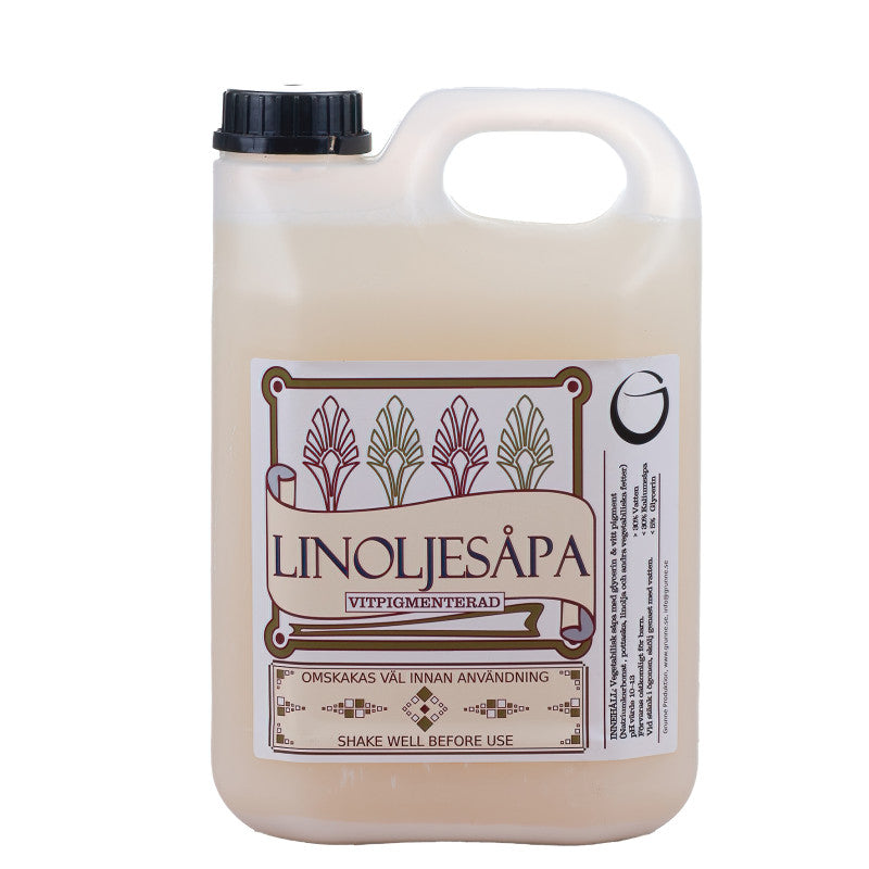 Linoljesåpa Vit 2,5 Liter