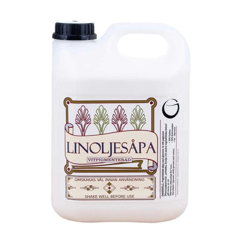 Linoljesåpa Vit 2,5 Liter