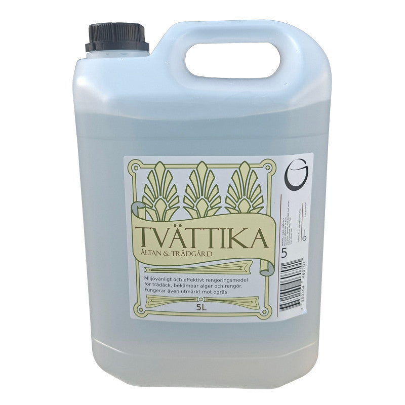 Tvättika Oparfymerad 5 L – effektiv algtvätt för altan och utomhusytor