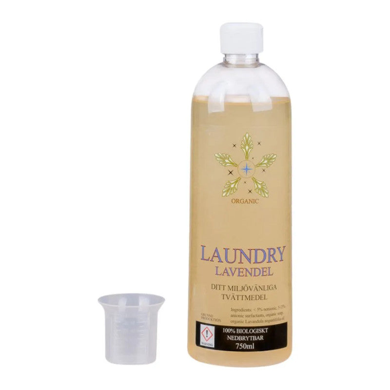 Tvättmedel Laundry Lavendel – skonsam rengöring med naturlig friskhet