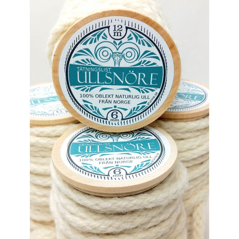 Ullsnöre 6 mm – För mellanstora springor